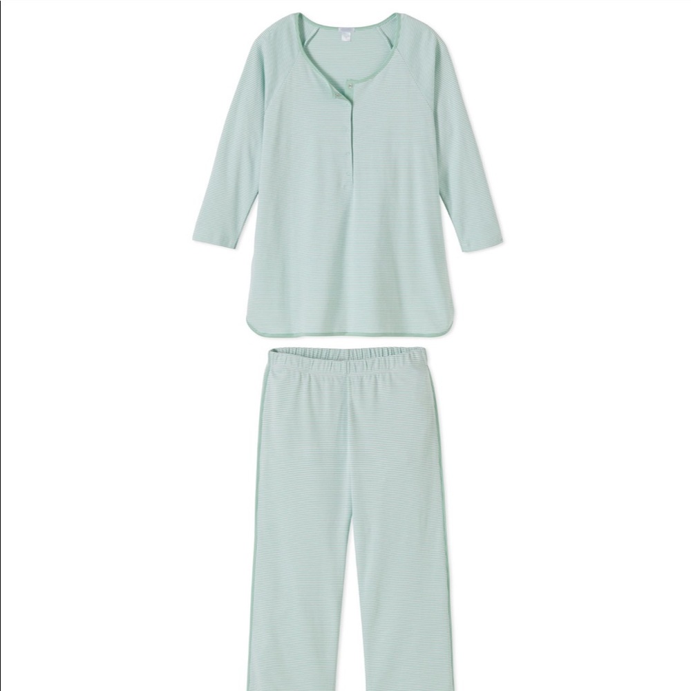 Lake Pajamas - Maternity Long Long Set - S